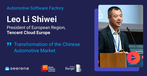 Leo Li Shiwei Tencent Cloud Europe at the Hasso Plattner Institute