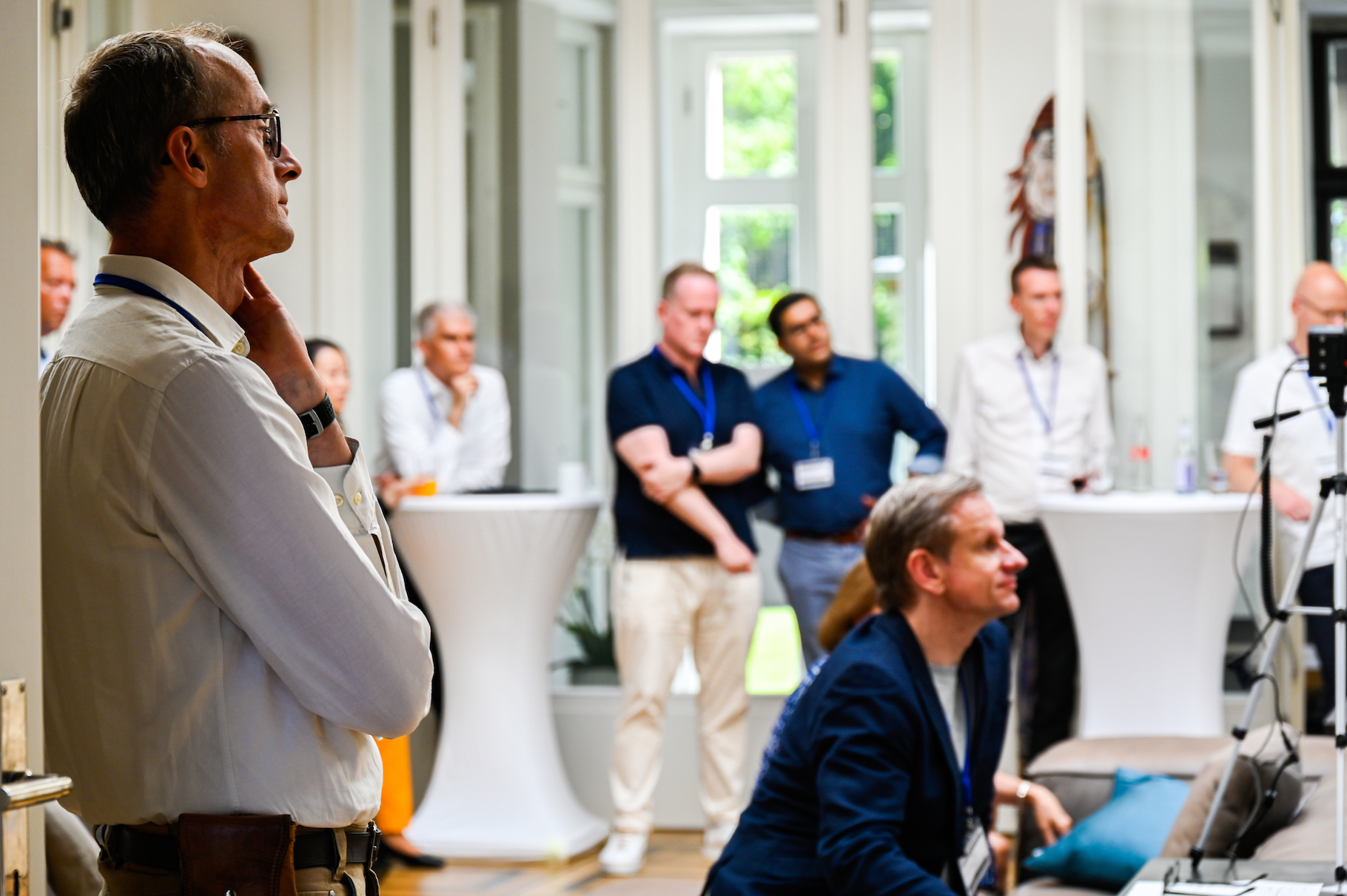 The audience of CFOs at the German Deep Tech Villa