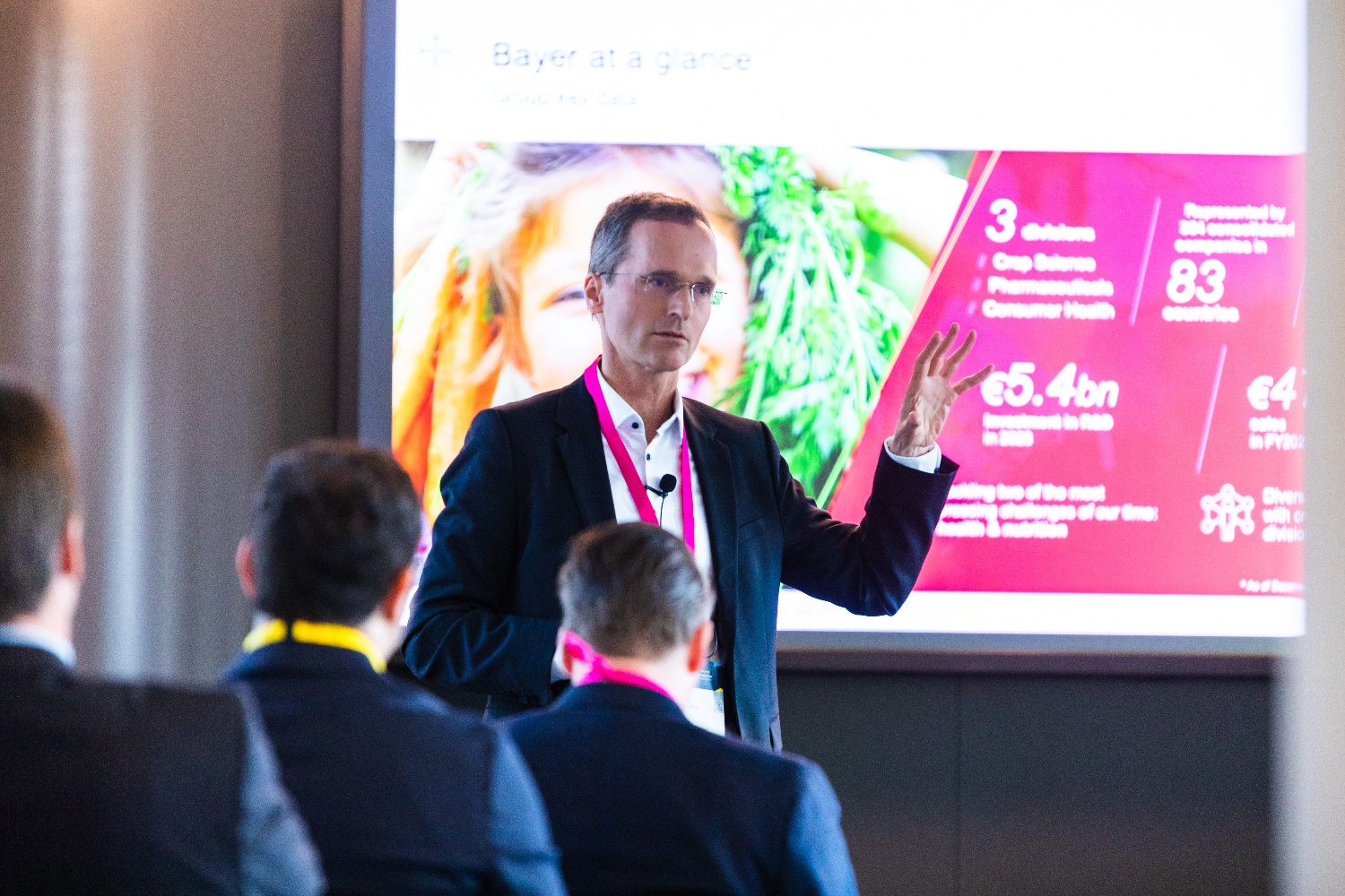 Dr. Bernd Lohmann of Bayer Speaking with CXOs